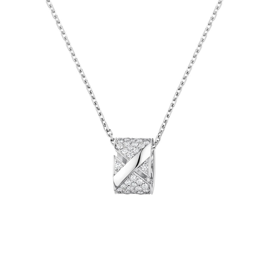 TimiLIENS EVIDENCE DIAMOND PAVED NECKLACE