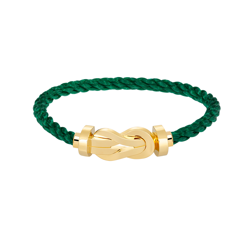 TimiCHANCE LARGE 8 FIGURE BUCKLE NO DIAMOND BRACELET GOLD