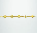 [Timi] CLOVER 5 MOTIF LASER BRACELET COLLECTION