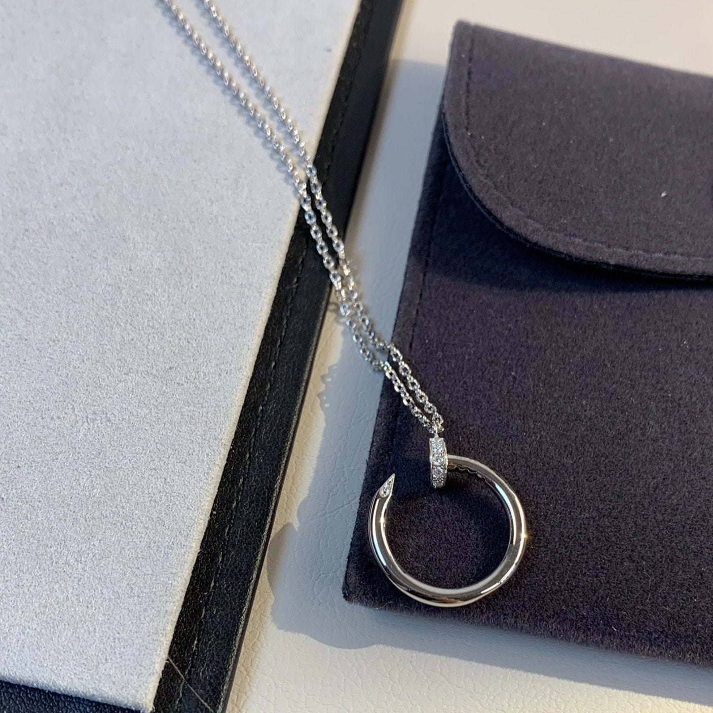TimiJUSTE NECKLACE SILVER