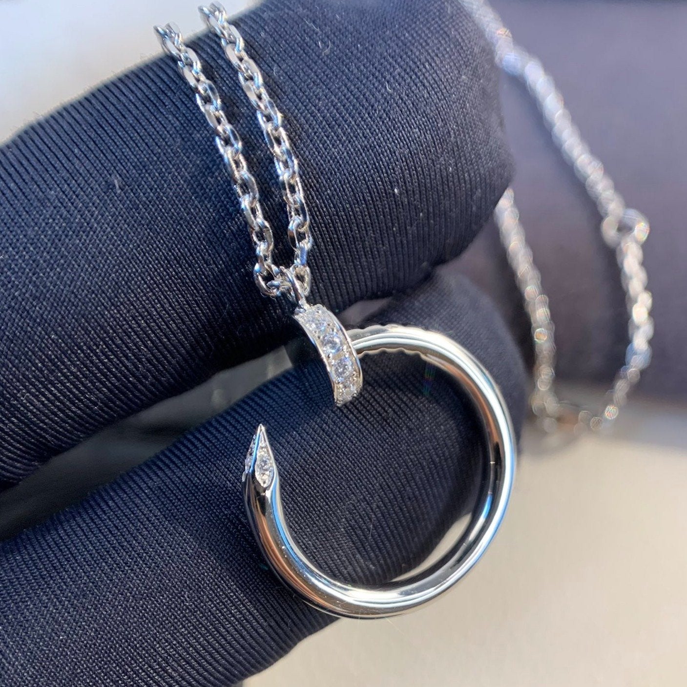 TimiJUSTE NECKLACE SILVER