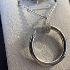 TimiJUSTE NECKLACE SILVER
