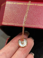 TimiAMULETTE ROSE GOLD MOP NECKLACE