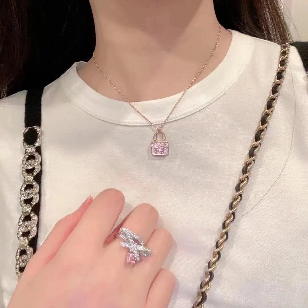 TimiCONSTANCE PEDANT PURPLE DIAMOND NECKLACE