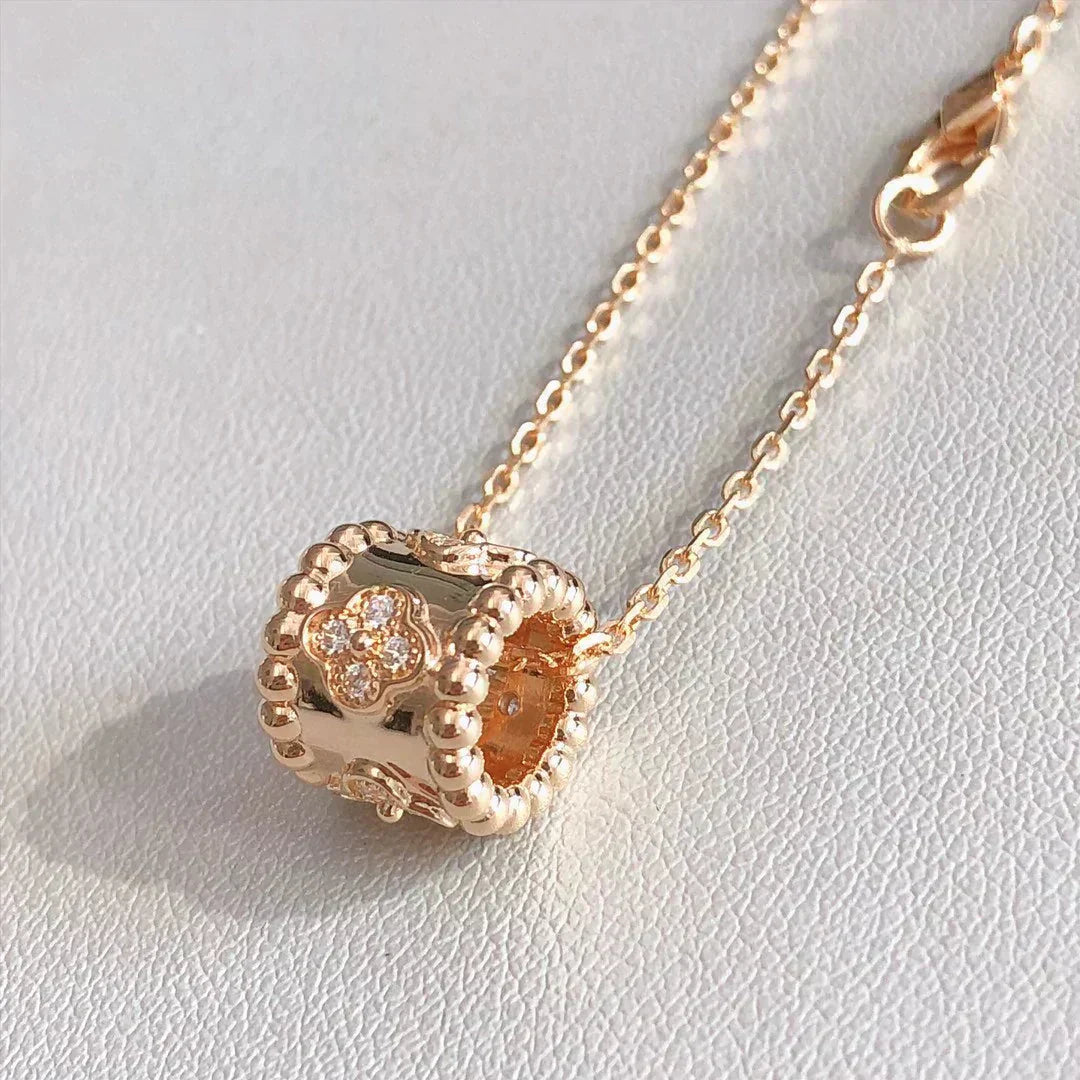TimiPERLEE PEDANT NECKLACE GOLD / ROSE GOLD