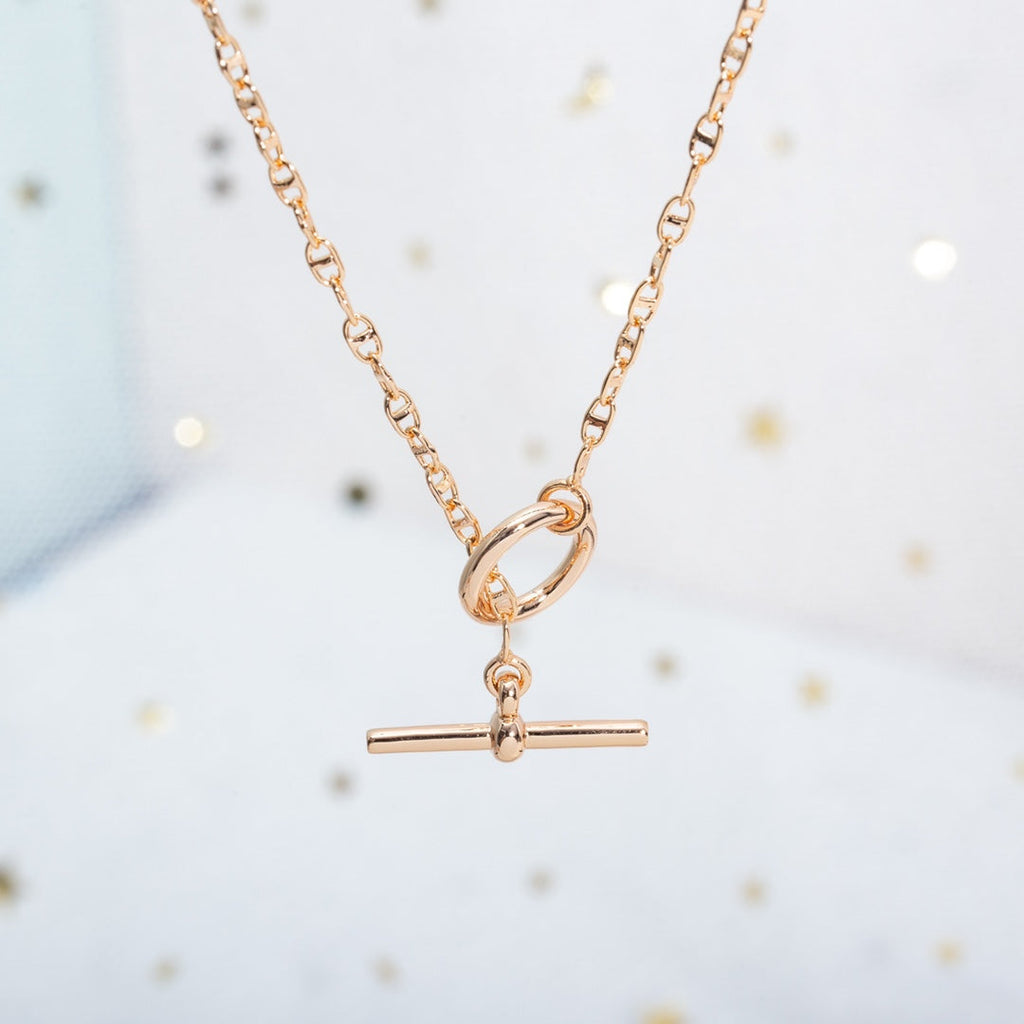 TimiECHAPPEE NECKLACE PINK GOLD