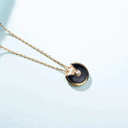 TimiAMULETTE GOLD CARNELIAN ONYX NECKLACE