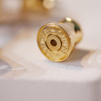 TimiMINI POP H GOLD EARRINGS GREY