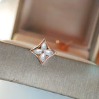 TimiSTAR MOP PINK GOLD EARRINGS