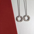 TimiLOVE NECKLACE ADJUSTABLE SILVER