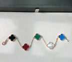 [Timi]New CLOVER 5 MOTIFS MULTICOLOR BRACELET