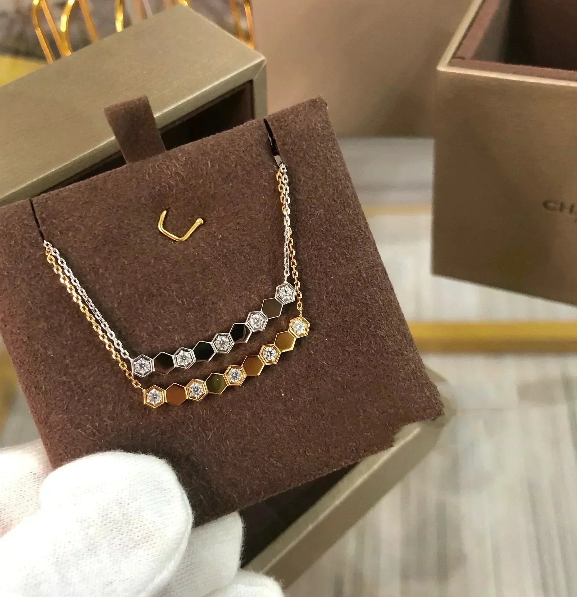 TimiBEE LOVE NECKLACE DIAMOND