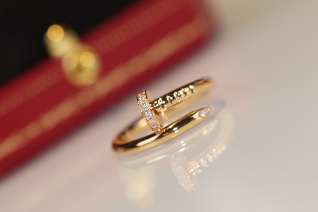 TimiJUSTE RING 2.65MM GOLD DIAMOND
