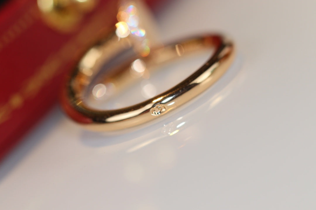 TimiJUSTE RING 2.65MM GOLD DIAMOND