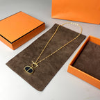 TimiCHAINE VERSO BLACK CERAMIC NECKLACE