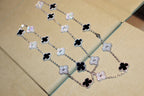 TimiCLOVER 20 MOTIFS ONYX DIAMOND SILVER