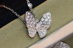 TimiBUTTERFLY DIAMOND NECKLACE