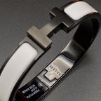 TimiH BRACELET 12MM BLACK WHITE CERAMIC