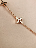 TimiSTAR AND SUN 7 MOTIFS GOLD BRACELET