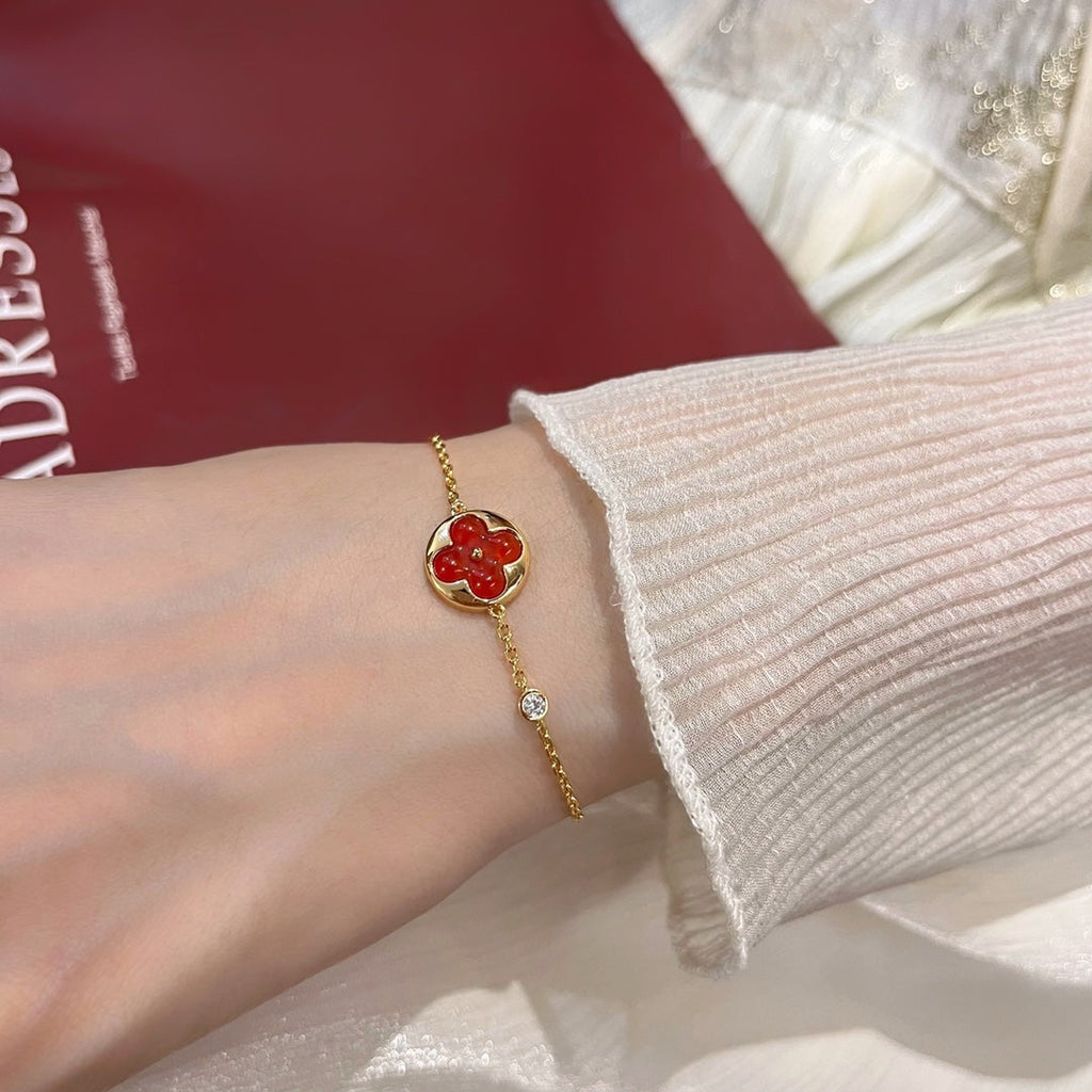 TimiSUN PEDANT CARNELIAN BRACELET