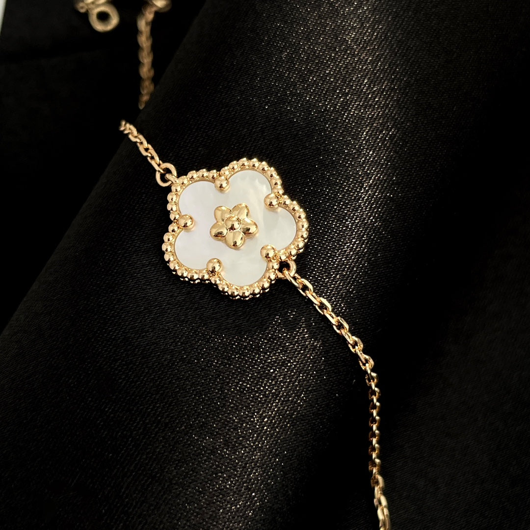 ¡®Timi¡¯LUCKY SPRING ROSE GOLD MOP BRACELET
