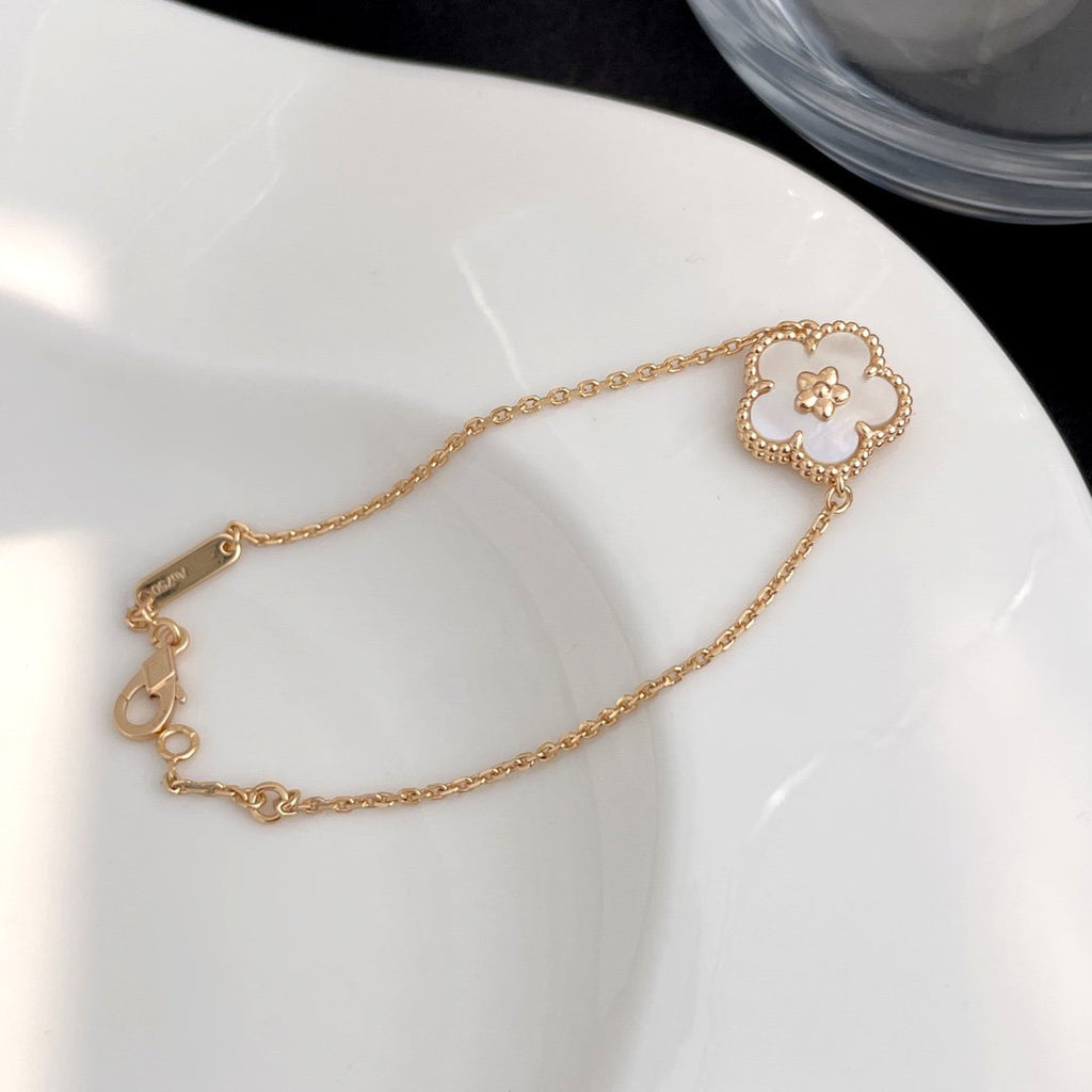 ¡®Timi¡¯LUCKY SPRING ROSE GOLD MOP BRACELET