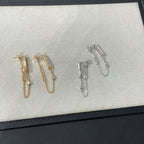 TimiCHAINE CHAOS DIAMOND DROP EARRINGS