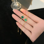 ¡®Timi¡¯CLOVER BRACELET MALACHITE 1 MOTIF