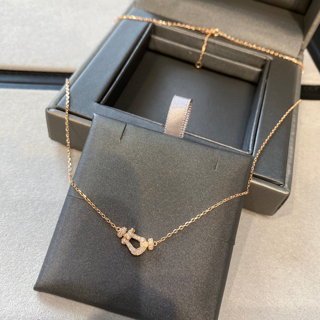 TimiFORCE 10 DIAMOND PINK GOLD NECKLACE MINI MODEL