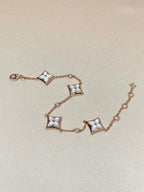 TimiSTAR 4 MOTIF MOP DIAMOND PINK GOLD BRACELET