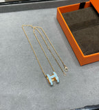 TimiPOP H SKY BLUE NECKLACE