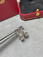 TimiLOVE 5.5MM 1 DIAMOND EARRINGS