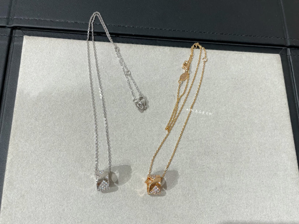 TimiLIENS EVIDENCE DIAMOND PAVED NECKLACE