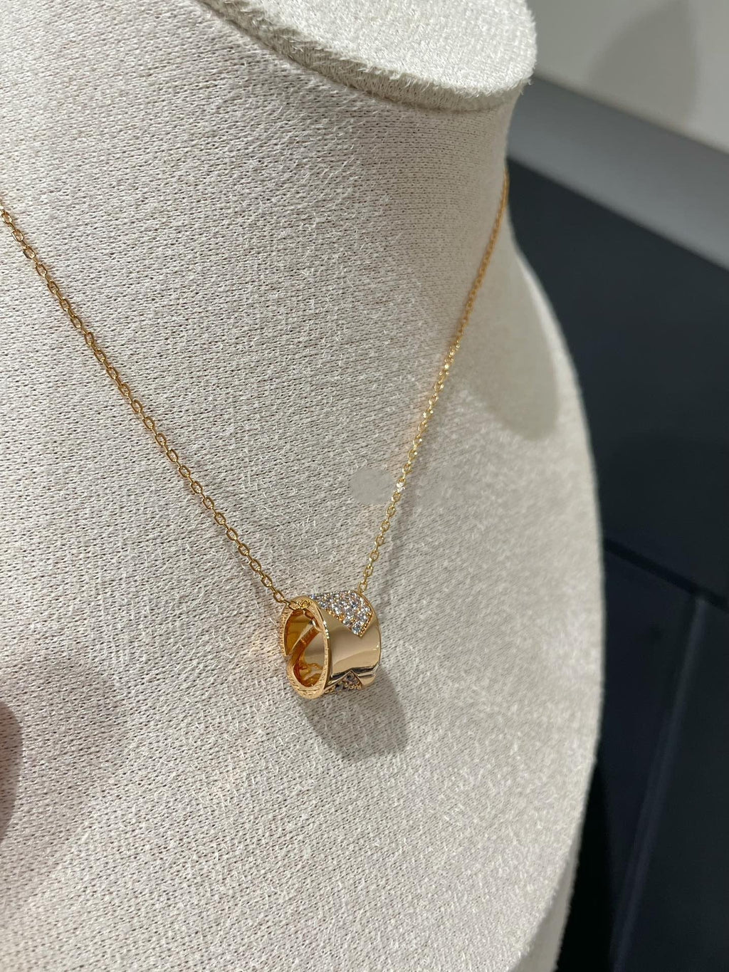 TimiLIENS EVIDENCE DIAMOND PAVED NECKLACE