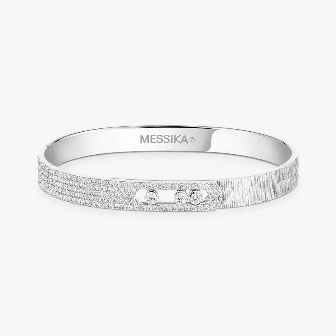 [Timi]2026 BRAND-NEW FROSTED BRACELET WITH DIAMONDS THREE COLORS