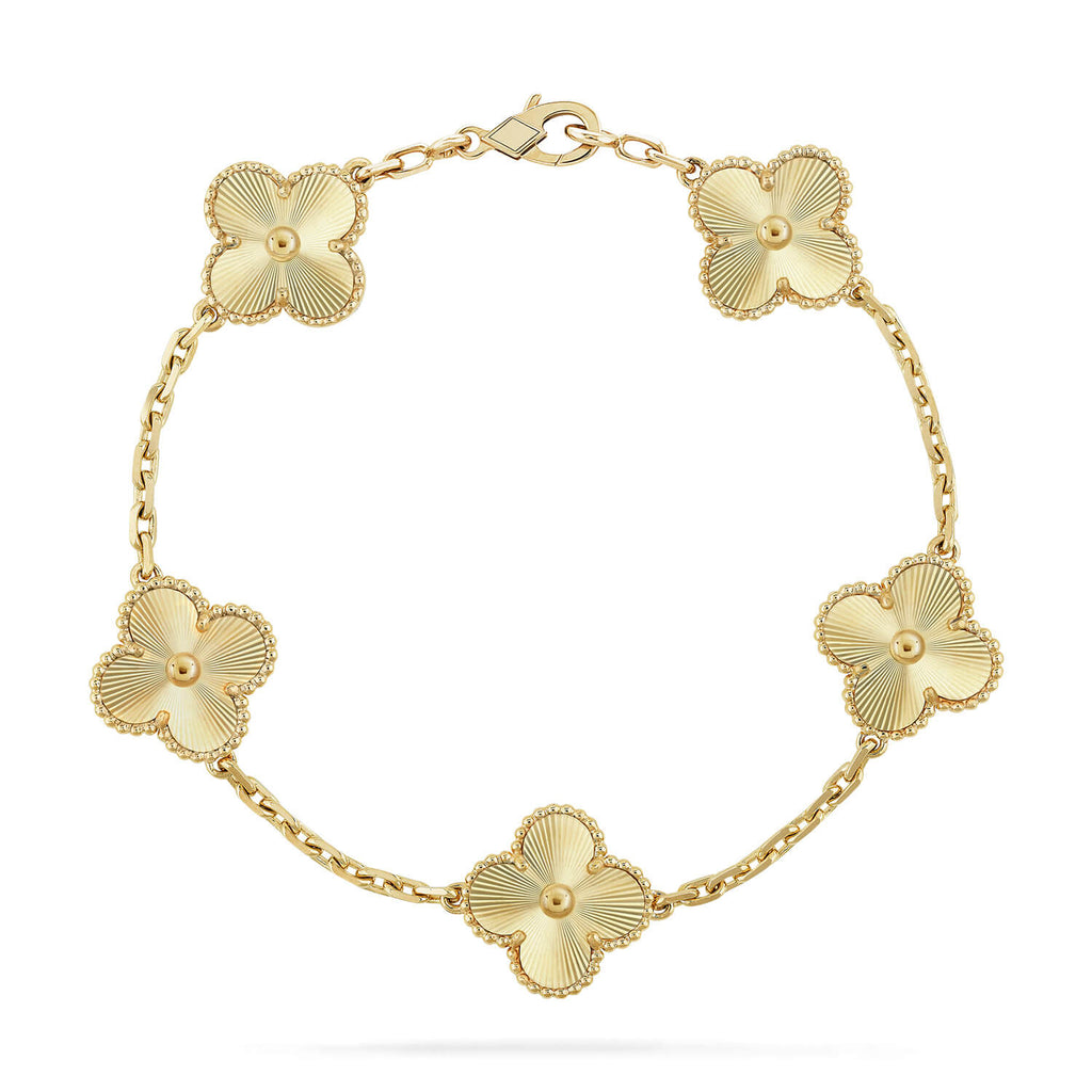 [Timi] CLOVER 5 MOTIF LASER BRACELET COLLECTION