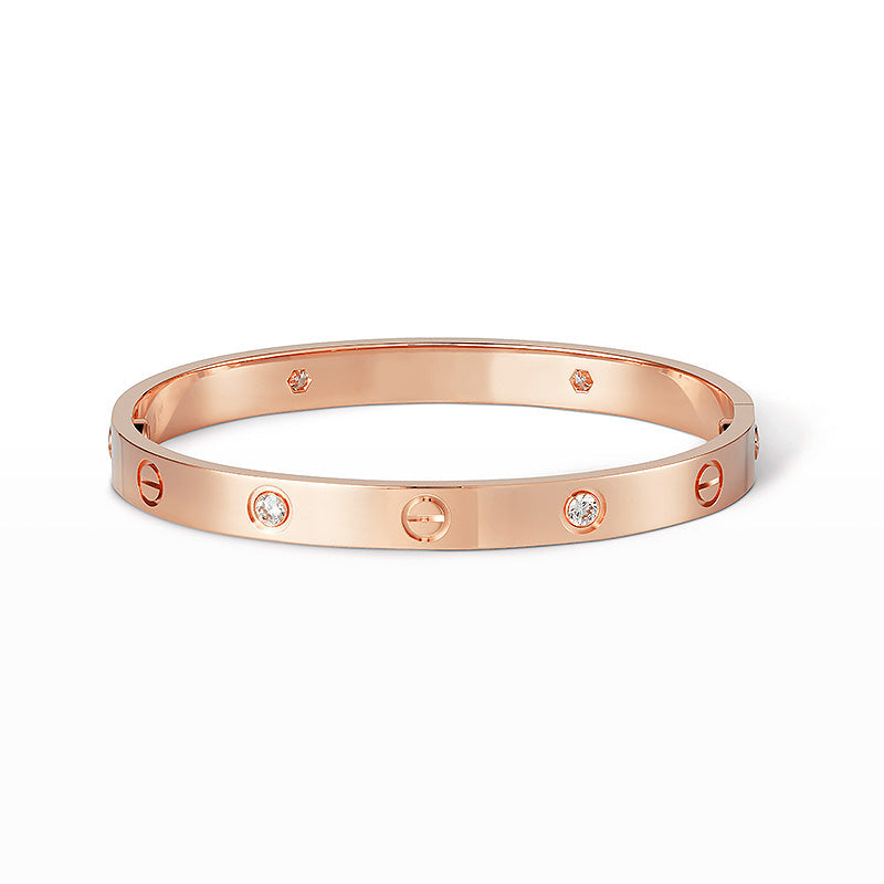 TimiLOVE BRACELET 6.1MM 4 DIAMONDS