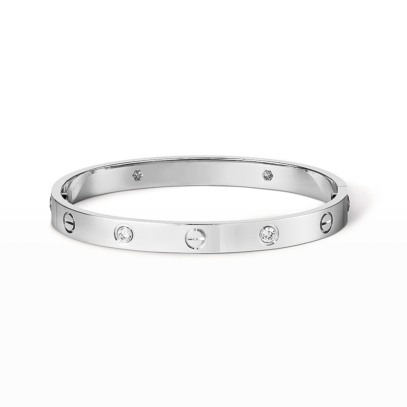 TimiLOVE BRACELET 6.1MM 4 DIAMONDS