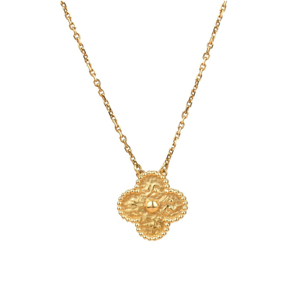 TimiCLOVER 15MM  BRONZING NECKLACE