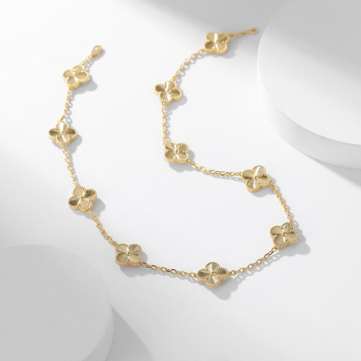 TimiCLOVER 10 MOTIFS LASER NECKLACE
