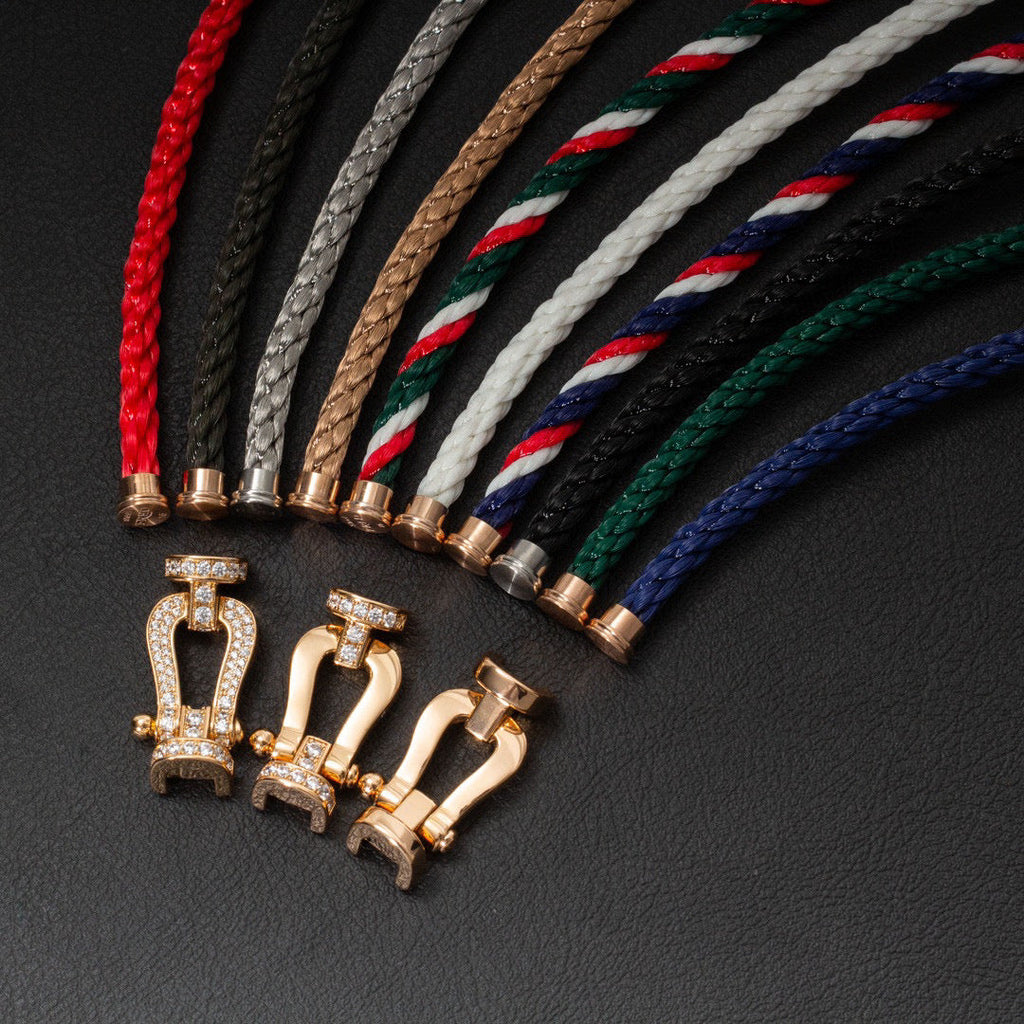 TimiFORCE LARGE HORSESHOE NO DIAMOND BRACELET ROSE GOLD