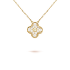 TimiCLOVER 15MM DIAMOND SINGLE FLOWER NECKLACE