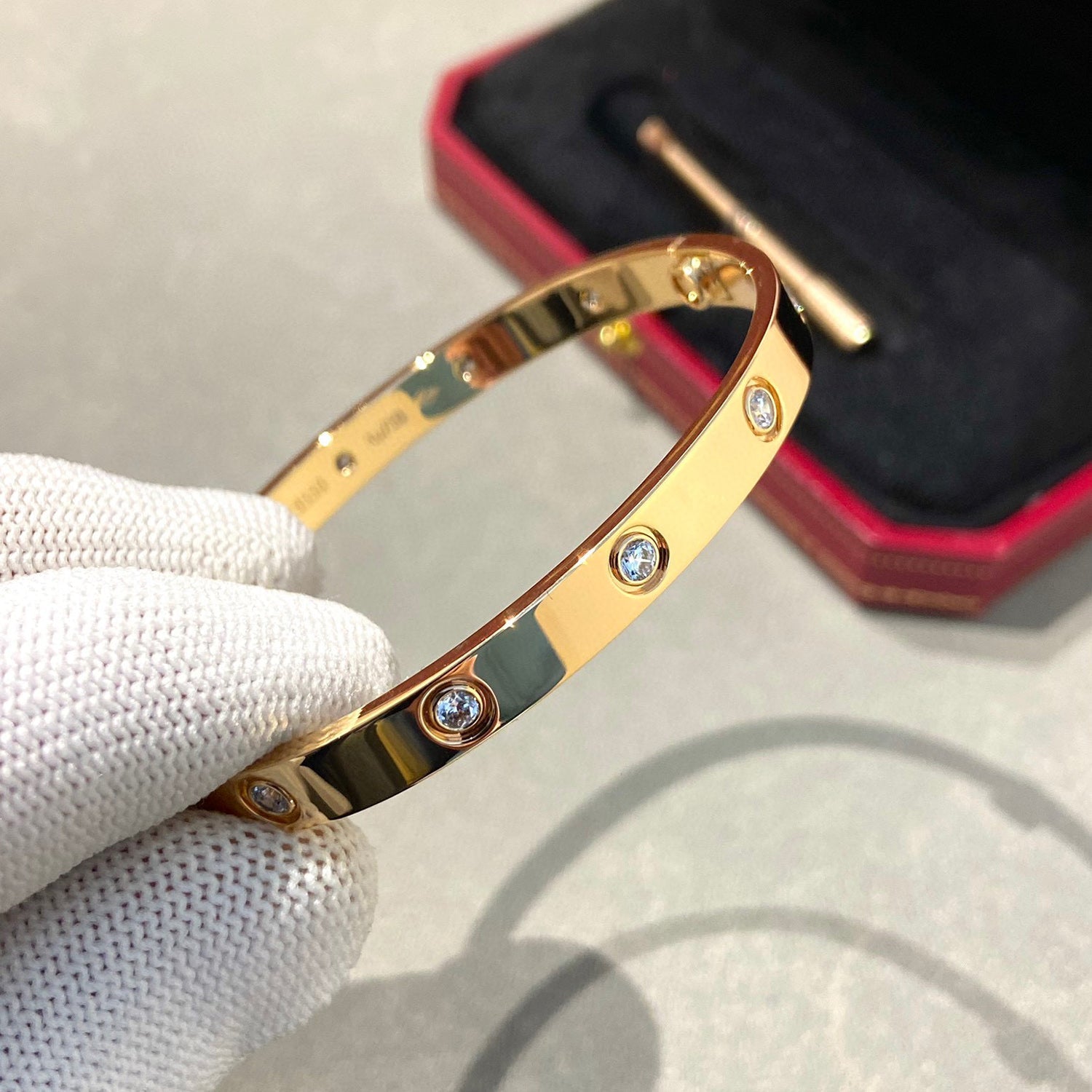 TimiLOVE BRACELET 6.1MM 10 DIAMONDS