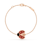 ¡®Timi¡¯LUCKY SPRING 1 MOTIF PINK GOLD BRACELET