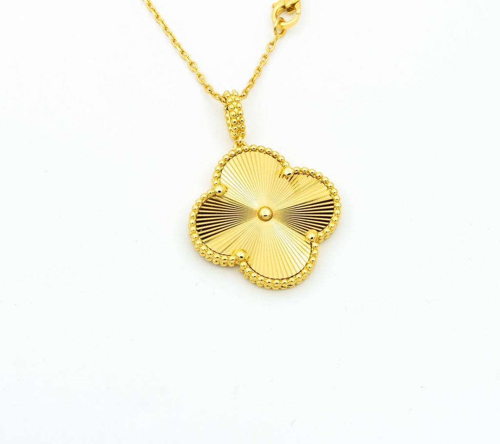 TimiCLOVER 25MM PEDANT NECKLACE GOLD