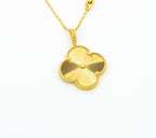 TimiCLOVER 25MM PEDANT NECKLACE GOLD