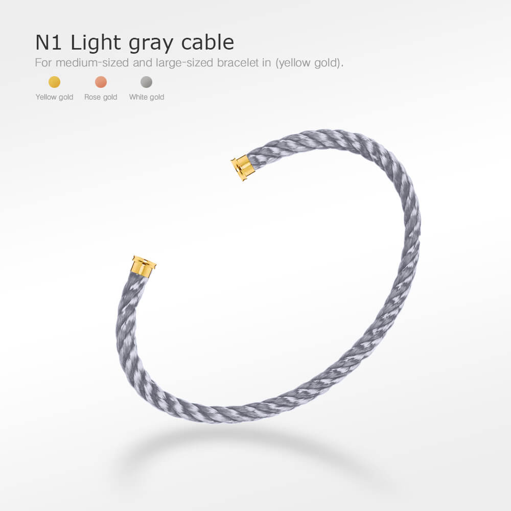 TimiFORCE SERIES BRACELET CABLES 50 CHOICES (DIY SELECTION)