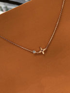 TimiBLOSSOM PENDANT PINK GOLD AND DIAMOND