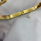 TimiCLASSIC HM CLIC WHITE 8MM ENAMEL BRACELET