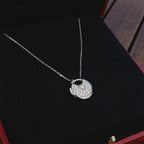 TimiAMULETTE SILVER FULL DIAMOND NECKLACE